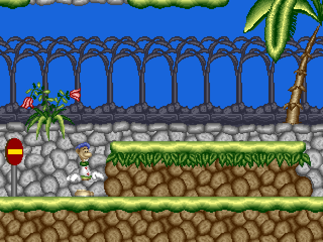 Willie's Adventures [Falcon030] atari screenshot